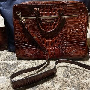 Brahmin Pecan Melbourne computer bag